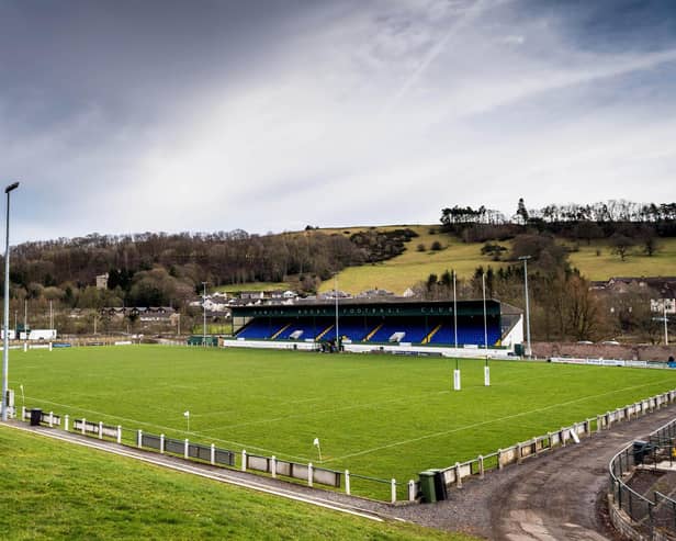 A general view of Mansfield Park, where Hawick have been undefeated this season.