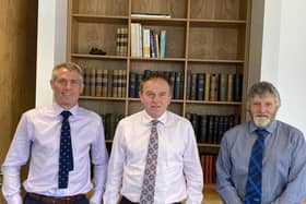 Jonnie Hall met, George Eusticeand Martin Kennedy