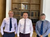 Jonnie Hall met, George Eusticeand Martin Kennedy