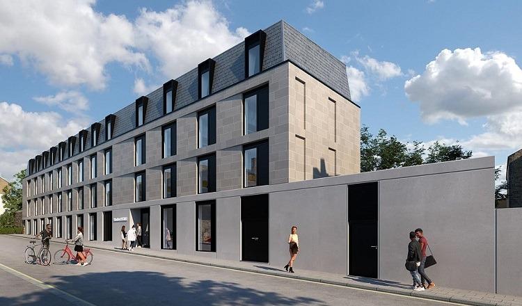 Due to be completed by summer 2024, the East Newington Place student residence will provide 65 bedrooms.