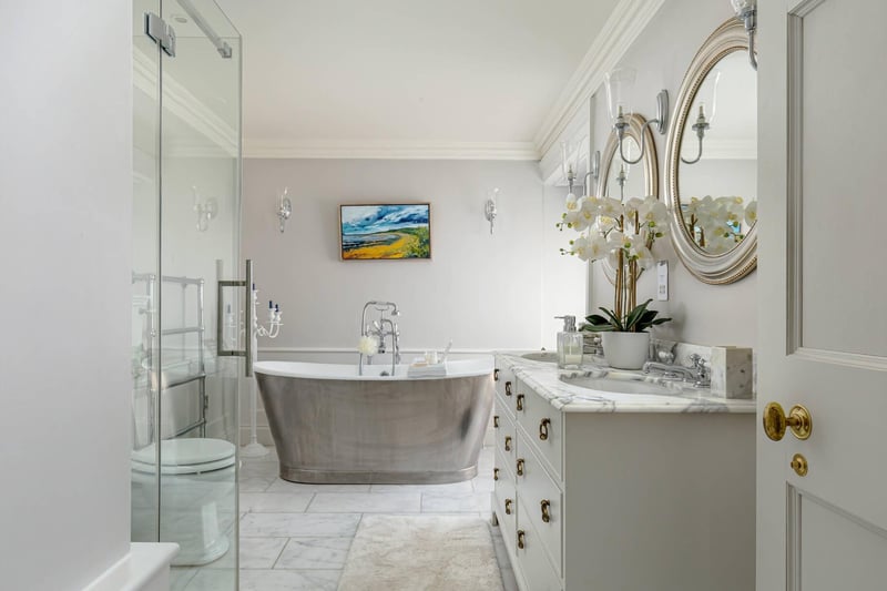 The house passed through the hands of just a few owners – including a Royal College of Surgeons' professor and the Society of Jesus – before Martin and Dawn Robertson bought the property 14 years ago.