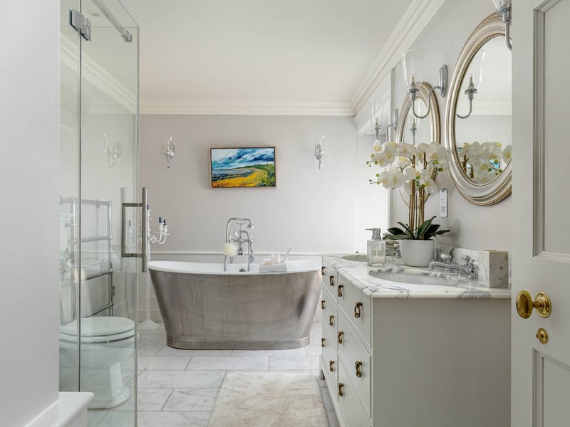 The house passed through the hands of just a few owners – including a Royal College of Surgeons' professor and the Society of Jesus – before Martin and Dawn Robertson bought the property 14 years ago.