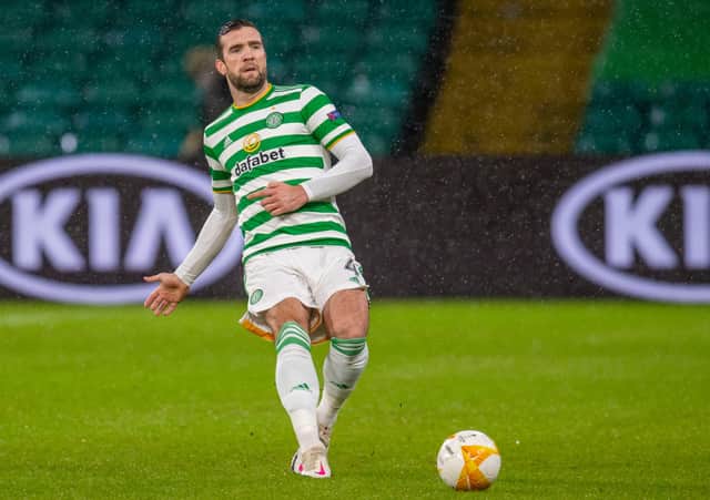 Celtic's Shane Duffy has struggled to adapt to the Scottish game. (Photo by Rob Casey / SNS Group)