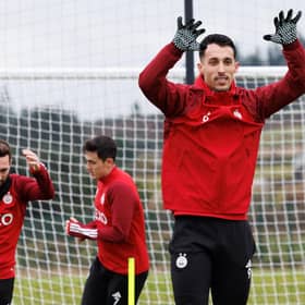 Aberdeen have no intention in cashing on striker Bojan Miovski.