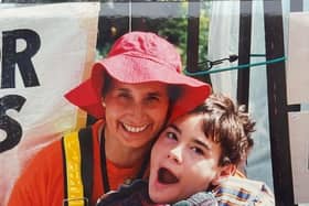 Nancy Blaik with her beloved son Daniel