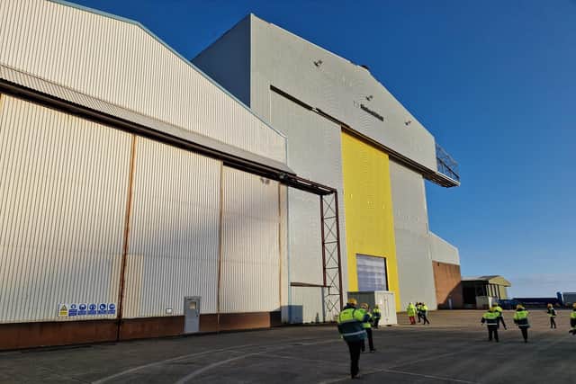 The Methil yard is one of four bought out from Harland & Wolff in new UK-wide deal. Picture: Fife Free Press