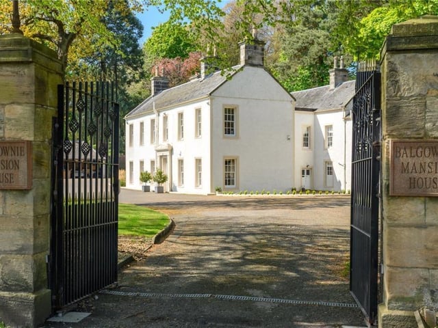 Main entrance gates.
