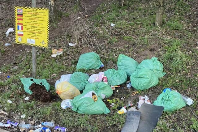Discarded rubbish is severely impacting the health of the UK's wildlife.