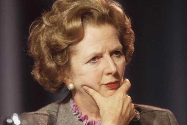 Margaret Thatcher looking pensive at the Conservative Party Conference in Blackpool in 1985.  PIC: Hulton Archive/Getty Images