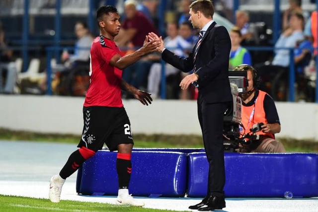 Alfredo Morelos got off the European mark against NK Osijek on July 26, 2018