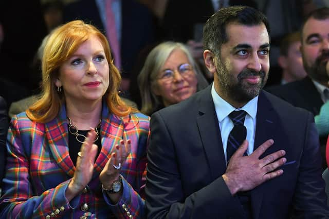 Ash Regan, who defected to Alba after standing to be SNP leader, may now hold Humza Yousaf's political fate in her hands (Picture: Andy Buchanan/AFP via Getty Images)