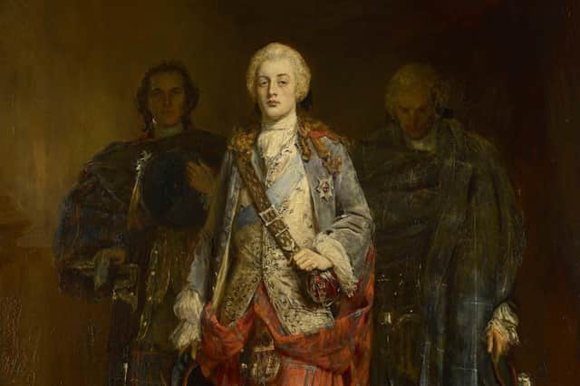 Bonnie Prince Charlie Entering the Ballroom at Holyroodhouse, by John Pettie. The leader of the Jacobite army caused a stir when he arrived in the capital in September 1745 with the city the nerve centre of the rising for six weeks. PIC: Royal Collections Trust.