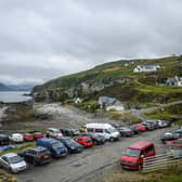 A packed carpark this summer in Elgol, Skye. Picture: Peter Summers/Getty Images