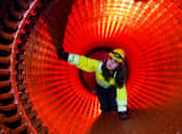 Some 1,500 staff working on SSE's low-carbon-generation projects have switched from roles on high-carbon ones. Picture: Stuart Nicol.