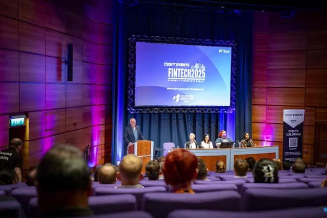 A picture taken at the 2025 FinTech Scotland Festival.