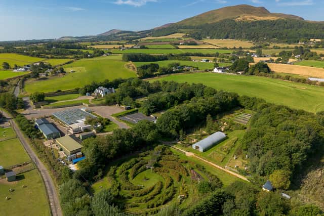 A drone image of the former Secret Herb Garden and Herb Cottage property. Picture by Squarefoot Media