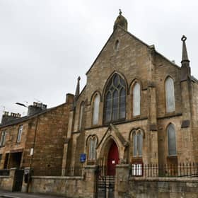 Bainsford Parish Church in Falkirk closed last year. Pic: Michael Gillen.