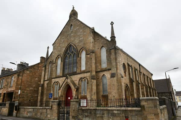 Bainsford Parish Church in Falkirk closed last year. Pic: Michael Gillen.