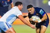 Mosese Tuipulotu made his competitive Edinburgh debut in the narrow loss at home to Leinster. (Photo by Ross Parker / SNS Group)