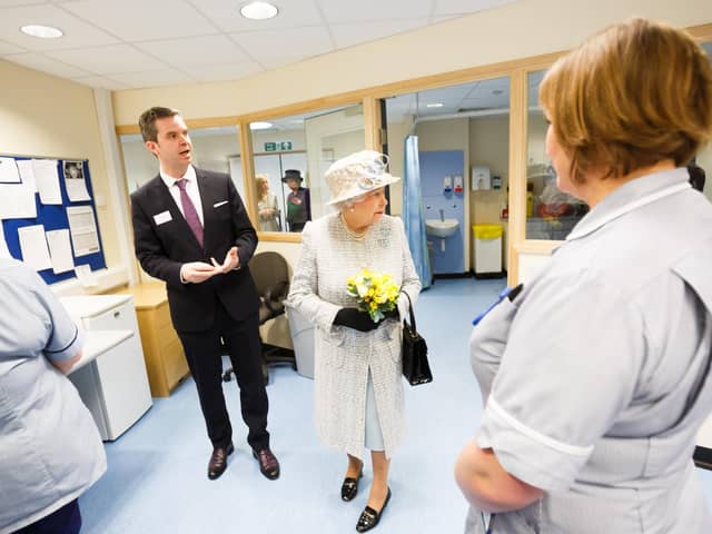 Susan Morrison's new hobby of meeting more NHS staff than Queen Elizabeth is prompting thoughts of investing in a handbag (Picture: Paul Rogers/WPA/Getty Images)