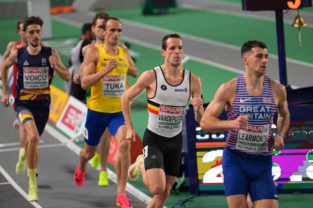 Guy Learmonth also progressed in 800m.