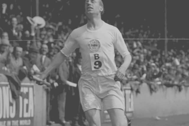 Eric Liddell famously withdrew from the 100 metres race in Paris given it was being held on a Sunday - and went on to win gold in the 400 metres instead. PIC: Contributed.