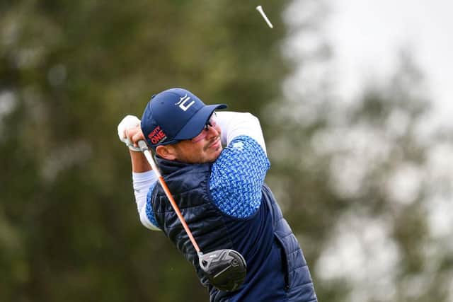Ewen Ferguson in action during the third round at T-Golf & Country Club in Mallorca. Picture: Octavio Passos/Getty Images.
