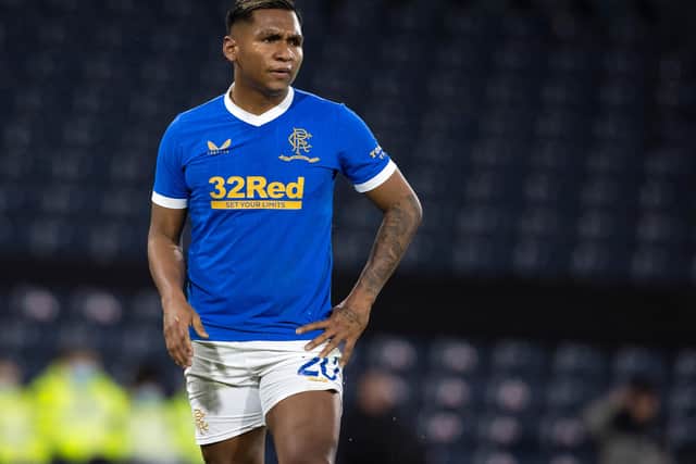Alfredo Morelos has scorted seven goals in 21 appearances. (Photo by Alan Harvey / SNS Group)