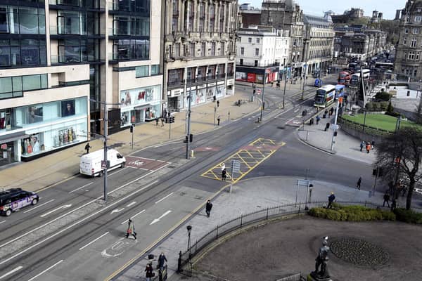 This year’s survey shows that Edinburgh has been less affected economically than other cities. Picture: Lisa Ferguson.