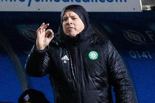 Neil Lennon during the Scottish Premiership match between Hamilton and Celtic at the FOYS Stadium on December 26, 2020, in Hamilton, Scotland. (Photo by Craig Williamson / SNS Group)