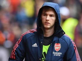 Former Celtic left-back Kieran Tierney has been largely left out of the first-team picture at Arsenal this season. (Photo by David Price/Arsenal FC via Getty Images)