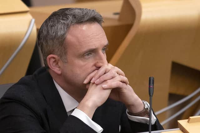 Scottish Liberal Democrat leader Alex Cole-Hamilton. Picture: Jane Barlow/AFP via Getty