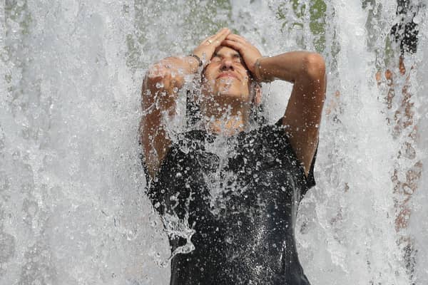 It is important to keep cool when temperatures rise particularly high (Picture: Sean Gallup/Getty Images)