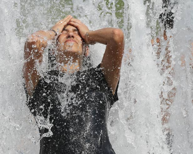It is important to keep cool when temperatures rise particularly high (Picture: Sean Gallup/Getty Images)