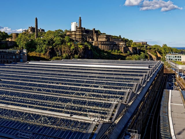 This was another submission by Edinburgh tour guides when recounting questions they received from tourists that surprised them. So, Edinburgh Castle is over 900 years old and Waverley train station is, well, much younger. The castle was built on top of 'Castle Rock' as it was a strategically advantageous position for the then fortress.