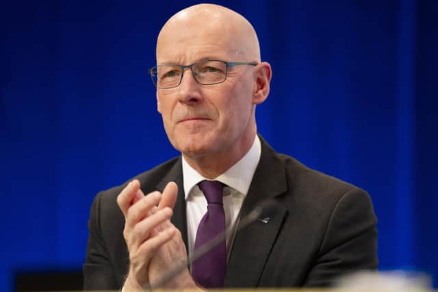 First Minister John Swinney