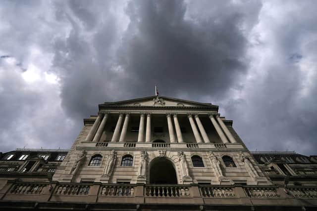 Many economists expect the Bank of England, above, to hike interest rates in early November.