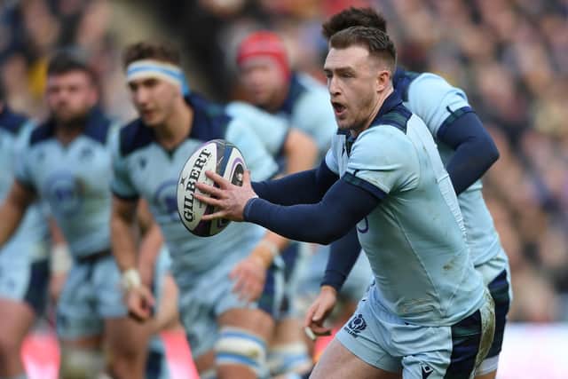 Stuart Hogg will captain Scotland against Wales on Saturday. Picture: Stu Forster/Getty Images