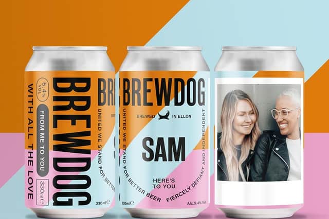 Craft Beer just got even more giftable with BrewDog Custom Cans