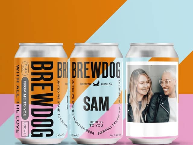 Craft Beer just got even more giftable with BrewDog Custom Cans