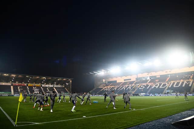 Falkirk will be one of the teams set to return to trainng. Picture: SNS