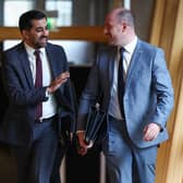 Scottish First Minister Humza Yousaf and Neil Gray, Cabinet Secretary for NHS Recovery, Health and Social Care.