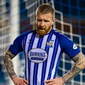 Kilmarnock's Alan Power shows his frustration during the 3-3 draw with St Mirren.  (Photo by Roddy Scott / SNS Group)
