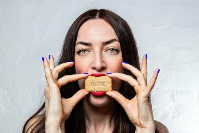Liz Guterbock: NICE runs at the Edinburgh Festival Fringe from 2 to 24 August (except 11 and 18) at 19:00 at Southsider (Side Lounge).