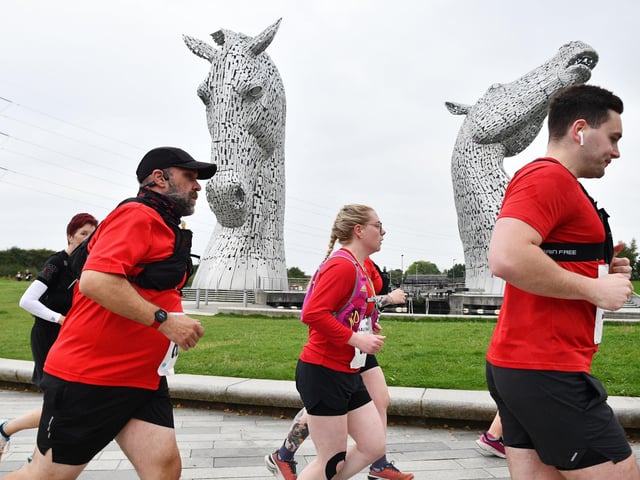 The Kelpies Half Marathon.