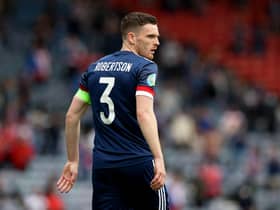 Scotland captain Andrew Robertson is likely to miss September's triple-header. Picture: SNS