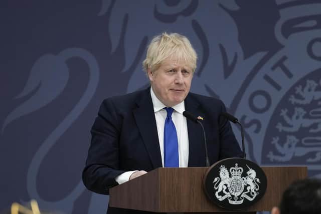 Boris Johnson made a visit to hospital for a procedure. (Picture: Matt Dunham/WPA pool/Getty Images)