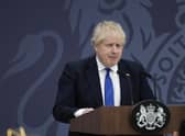 Boris Johnson made a visit to hospital for a procedure. (Picture: Matt Dunham/WPA pool/Getty Images)