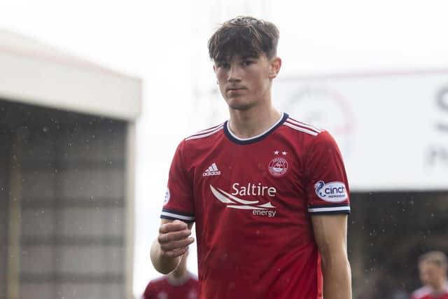 Calvin Ramsay has left Aberdeen for Liverpool. (Photo by Craig Foy / SNS Group)