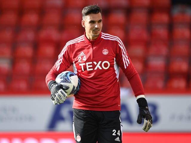 A number of smart saves kept Aberdeen alive until Jota's strike. Comfortable with ball at feet too. 7